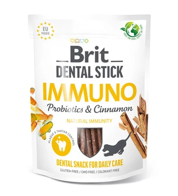 Brit Dental Stick Immuno kramtomosios lazdelės šunims 7 vnt 251g