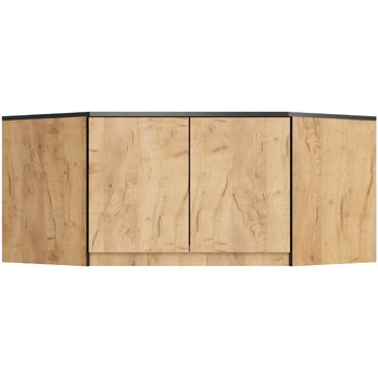 Spintelė Akord S100, juoda/rusva, 50 cm x 100 cm x 55 cm