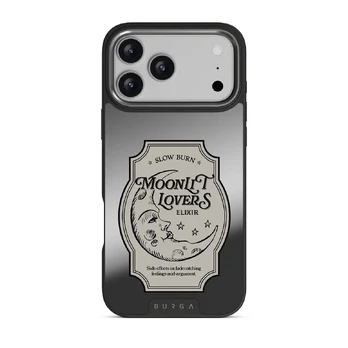 Moonlit Lovers - iPhone 17 Pro Max Case, Elite Mirror (MagSafe) / Gunmetal