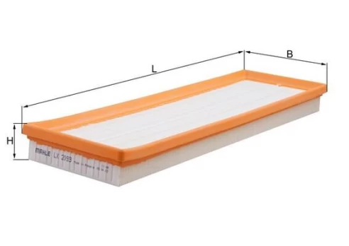 Oro filtras MAHLE LX2093