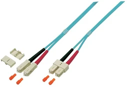 Efb Elektronik EFB Duplex Patchkabel SC-SC OM4 2m LSZH 3mm erikaviolett