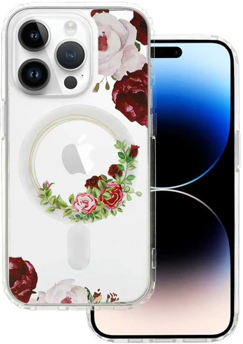 Tel Protect Flower Magsafe dėklas skirtas Apple iPhone 15 Pro design 2