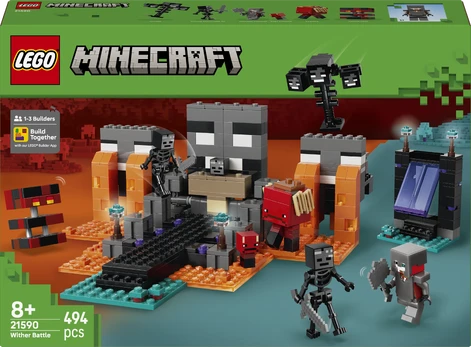 LEGO Minecraft 21590 Džiūsnų skeletų mūšis