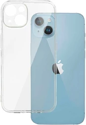 Dėklas Topt Galinis dangtelis 2 mm idealiai tinkantis Apple iPhone 14 skaidrus