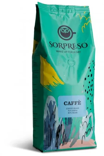 Kavos pupelės SORPRESO CAFFE (1 kg)