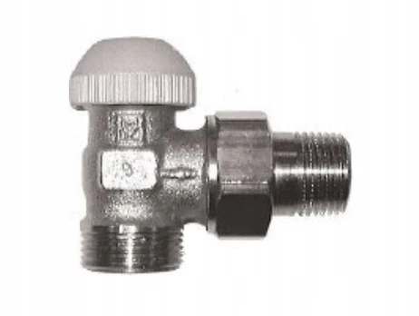 Kampinis termostatinis ventilis Ts-90 1/2' Herz G3/4