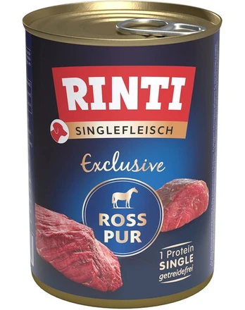 RINTI Singlefleisch Exclusive Horse Grynas monoproteinas 400 g