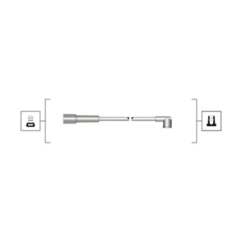 MAGNETI MARELLI 941319170012 Ignition lead set