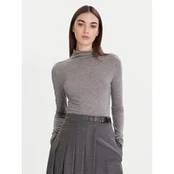Calvin Klein Megztinis LV044D239G Pilka Slim Fit
