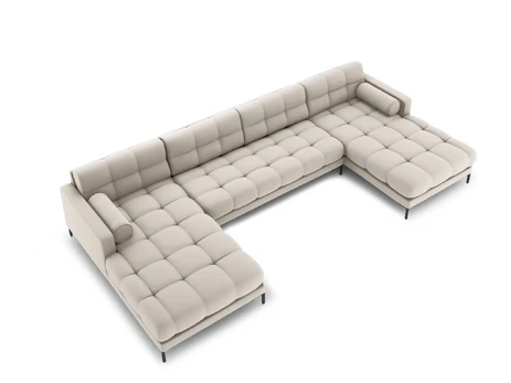 Panoramic Sofa, "Bali", 7 Seats, 383x185x75 Made in Europe