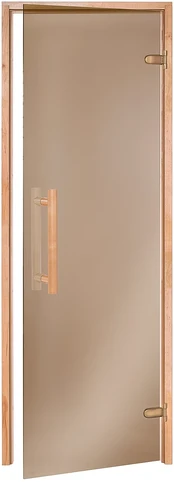 Andres Glass Solutions AD NATURAL stiklinės pirties durys