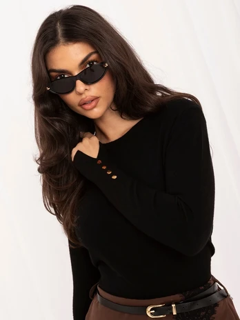 Italy Moda Sweter-IR-SW-RR1183.17-juoda