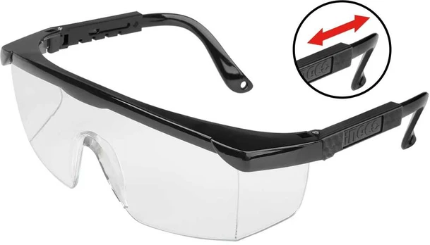 Ingco HSG142 Safety glasses clear, 8,6L