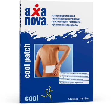 Šaldomasis pleistras raumenims Axanova Cool, 5 vnt
