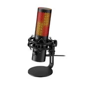 MICROPHONE HYPERX QUADCAST 2 S/BLACK 9A273AA HYPERX kaina