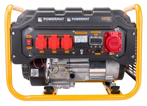 Benzininis elektros generatorius Powermat 3000W