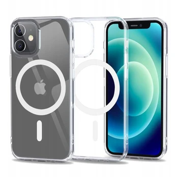 Tech-Protect FlexAir Hybrid MagSafe dėklas skirtas iPhone 12 mini, skaidrus