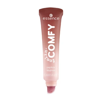 ESSENCE FEELIN' COMFY PEPTIDE lūpų blizgis, 15 ml