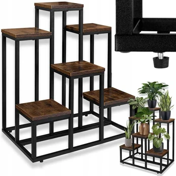 Metalinis Stovas Augalams Rustic 67 cm