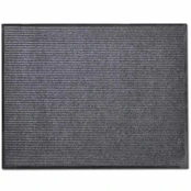 Pilkas pvc durų kilimėlis, 90 x 60 cm kaina