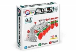Technok konstruktorius metalinis 312 detalių 4814