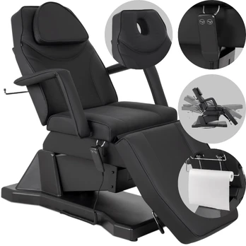 Elektrinis kosmetologinis krėslas Laris Touch Core black