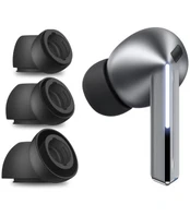 Pilkos pagalvėlės Samsung Galaxy Buds 3 Pro ausinėms "Tech-Protect Ear Tips 3-Pack"