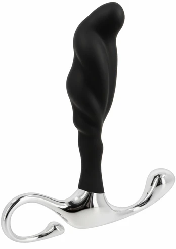 TOYJOY P-Spot Stimulator Large - Anatomical Silicone Plug, Black