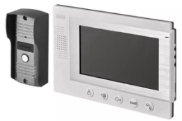 Vaizdo telefonspynė Emos Video Door Phone + Camera Unit EM-07HD H2017, balta kaina