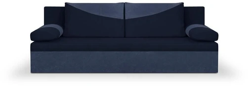 Trivietė sofa Bellezza Polo, tamsiai mėlyna
