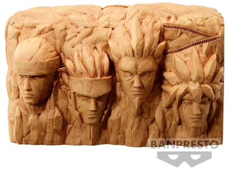 Banpresto Naruto Shippuden FL Hokage Rock figure 18cm