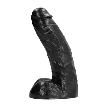 All Black Model 6635 Intimate Plug 25 cm - Smooth Black Surface
