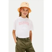Tommy Hilfiger Marškinėliai KG0KG09523 Balta Regular Fit