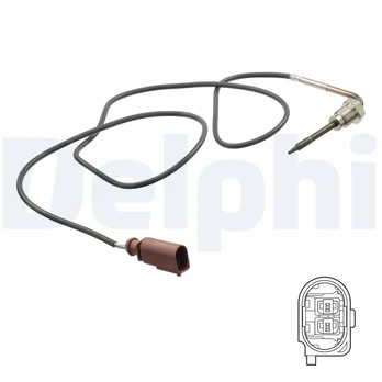 Jutiklis, išmetamųjų dujų temperatūra DELPHI TS30159