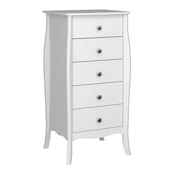 Komoda Notio Living Baroque 51, balta