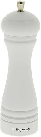 De Buyer Pepper grinder, 18 cm, baltas matt, Java