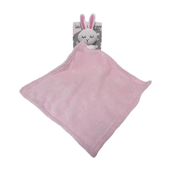 Migdukas-rankšluostukas kūdikiui Tulilo MILUS RABBIT Pink