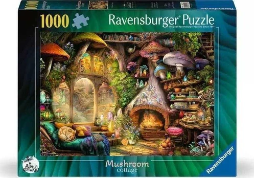 Ravensburger Dėlionė 1000 grybų namelis