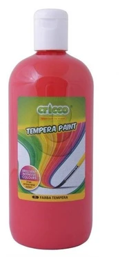 Cricco tempera dažai 500ml, raudoni