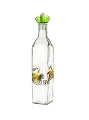 Stiklinis aliejaus indas OLIVE, bespalvis, 500 ml