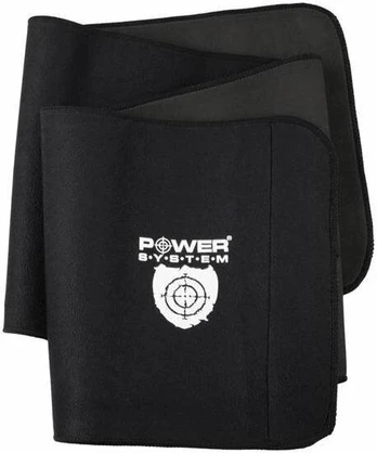 Power System Slimming Belt Wt Pro 125, juodas