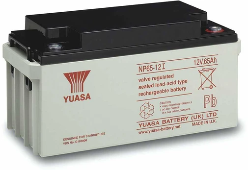 NP65-12 YUASA 65Ah 12V AGM akumuliatorius