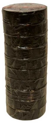 Usorteret HPX 10 stk isolerbånd sort 19mm x 33m