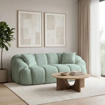 Sofa „Octavio“ turkio aksomas, moderni dvivietė