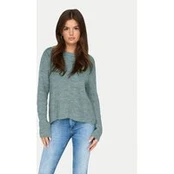 ONLY Megztinis 15234745 Žalia Regular Fit