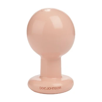 The Classic Round Plug Large Cream - Iconic Shape & Wide Base 12.1cm