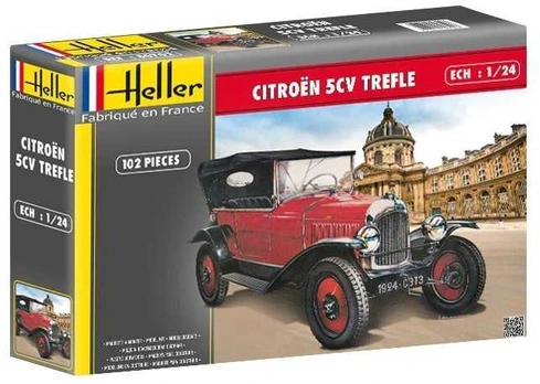 Heller - Citroën 5CV Trefle, 1/24, 80702