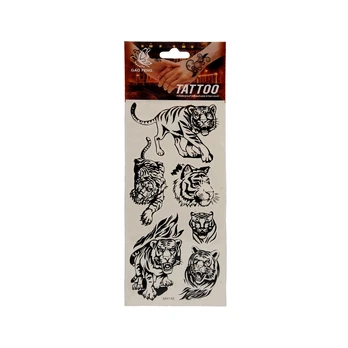 Laikinos tatuiruotės kūnui "Tigras" : Modelis - 1