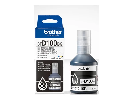 Brother BTD100BK Genuine Black Ink Bottle