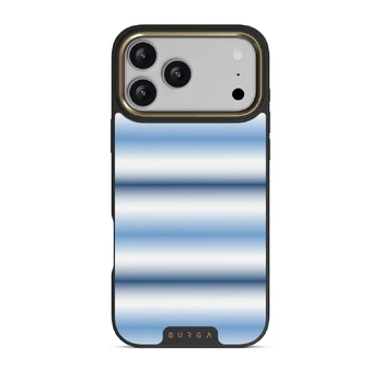 White Noise - iPhone 17 Pro Max Case, Elite Dark (MagSafe) / Gold